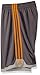adidas Big Boys' Key Item Short, Granite/Unity Orange, X-Large/18