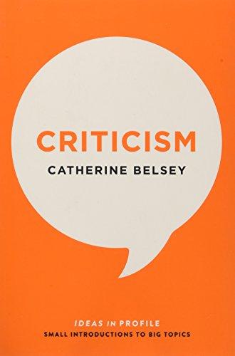 Criticism: Ideas in Profile