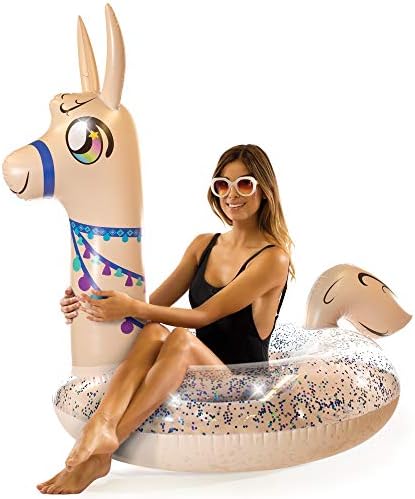 inflatable llama pool toy