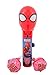 Marvel Avengers Giant Easter Egg with Spider-Man Pop Up Lollipop Case and 2 Suckers, 0.7 Ounce