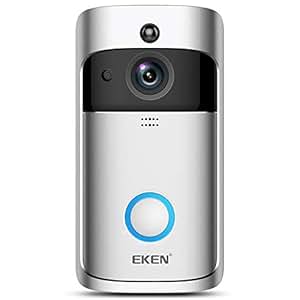 Amazon.com: EKEN Video Doorbell 2 720P HD WiFi Camera Real