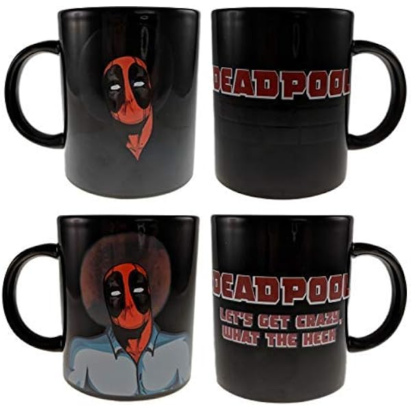 deadpool coffee mug wife