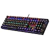 Redragon K551 Mechanical Gaming Keyboard RGB LED Rainbow Backlit Wired Keyboard with Red Switches for Windows Gaming PC…