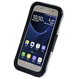 Galaxy S7 Waterproof Case, iThroughTM 20ft(6M) Underwater Swimming Diving Galaxy S7 Waterproof Case, Dust Proof, Snow Proof, Shockproof, Heavy Duty Full Sealed Protection Case for Galaxy S7 (Black)
