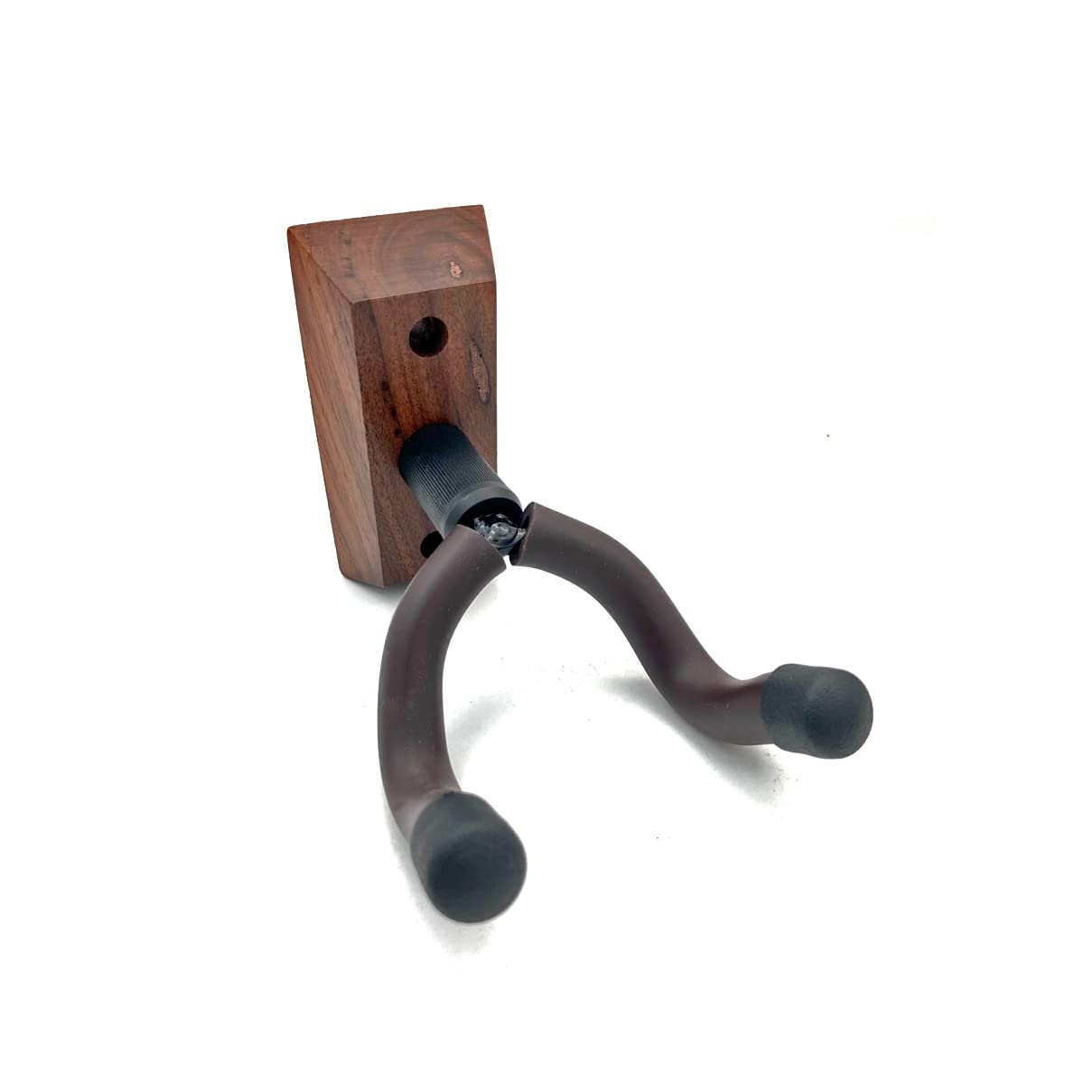 Tuff Stands GS-12 - Black Walnut Wall Mount for Guitars, screws included, 1 pcs