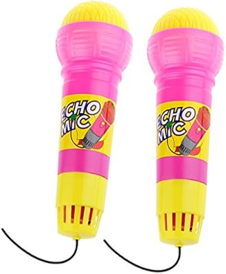 toy plastic microphone