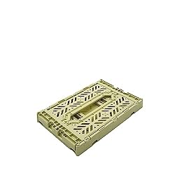 Aykasa Collapsible Storage Bins, Plastic Crate for