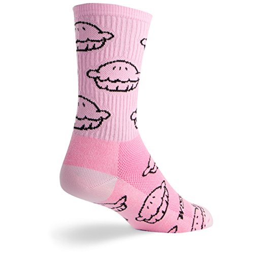 SockGuy Crew 6in Weirdough Limited Edition Cycling/Running Socks (Weirdough - L/XL)