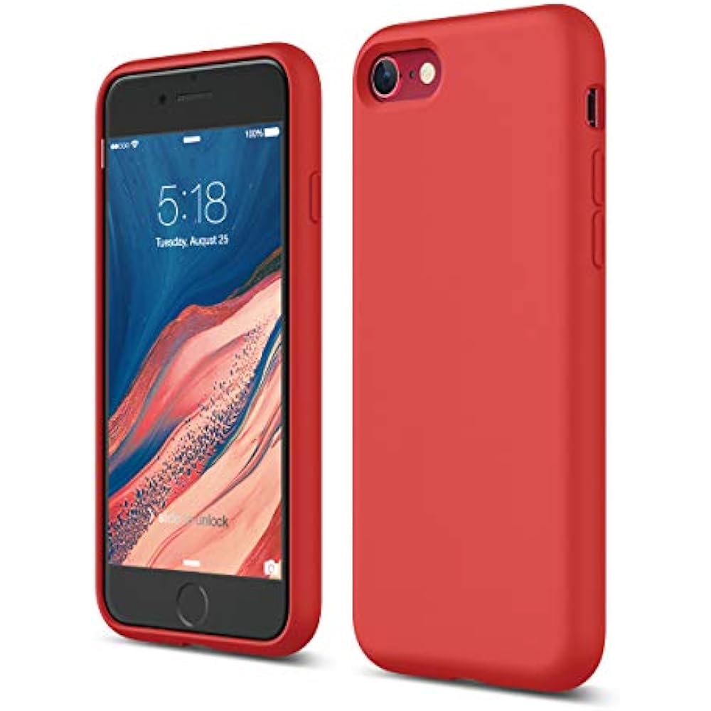 IPhone SE 2020 Case, 8 7 Premium Liquid Silicone, Protective 3 Layer