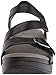 Dansko Women's Shari Flat Sandal, Black Full Grain, 40 M EU (9.5-10 US)