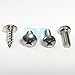 Prime Ave Stainless Steel License Plate Screws for Lexus, Scion & Toyota (Extended Length)
