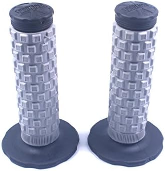 STONEMEN HandleBar Grips Rubber Gel Grips For KTM Kawasaki Honda Yamaha Suzuki Motorcycle Motorcross (Black)