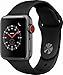 Apple Watch Series 3 38mm Smartwatch (GPS + Cellular, Space Gray Aluminum Case, Black Sport Band) (Renewed)