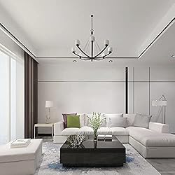 Canomo Swag Light Kit with 12 Feet Chandelier Chain