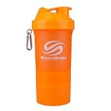 smartshake Original Bottle, 20 oz Shaker Cup, Neon