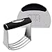 Annstory Stainless Steel Dough Blender, Pastry Cutter Pastry Scraper Set-with Blades, Multipurpose Spatula-Pizza/Biscuits Dough Cutter- Chopper-Professional Baking Dough Tools