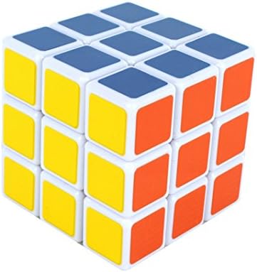 ALWS 3x3x3 Magic Cube Wind White Speed Puzzle ABS Brain Twist Toys Teasers
