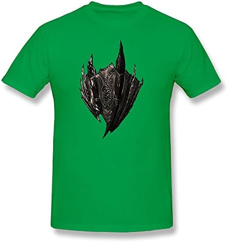 YIYONGFENGZHEN Men's Daedric Shield Game T-shirt 3X KellyGreen