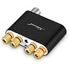 Nobsound NS-10G Mini Bluetooth 5.0 digitale stereo versterker 100W HiFi Power Amp met voeding (Zwart)