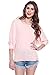 A+D® Womens Soft Knit & 3/4 Dolman Sleeve w/ Hi Low Top
