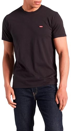 Big & Tall Original Housemark Tee Camiseta, Mineral Black, XL Hombre