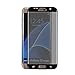 Galaxy S7 Edge Privacy Screen protector,HYAIZLZ(TM)9H Hardness 3D Tempered Glass Anti-Spy Screen Protector Shield For Samsung Galaxy S7 Edge,Color Black