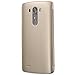 LG G3 Quick Circle Case, GreatShield Shift LX Slim Leather Flip Case View Window Cover with Sleep/Wake Function for LG Optimus G3 (Shiny Gold)