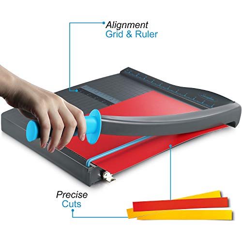 Swingline Guillotine Paper Cutter Heavy Duty, 12 Inch Paper Cutting