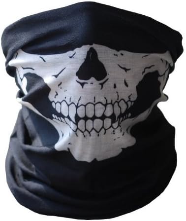 Diageng Black Seamless Skull Face Tube Mask BUFF PackageQuantity: 1 Color: mask, Model: , Car & Vehicle Accessories / Parts