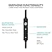 Earphones, VEGO 3.5mm Jack Metal Aluminum Magic Sound Stereo Rich Bass In Ear Headphones Earbuds with Mic, Remote and Volume Control - Blue