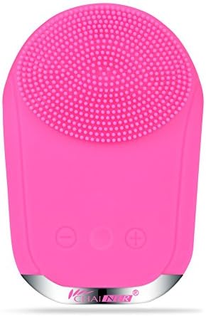 Chainer Face brush- Facial cleansing brush-Facial brush &amp; Massager Silicon Vibrating Waterproof Facial Cleansing System with USB Rechargeable