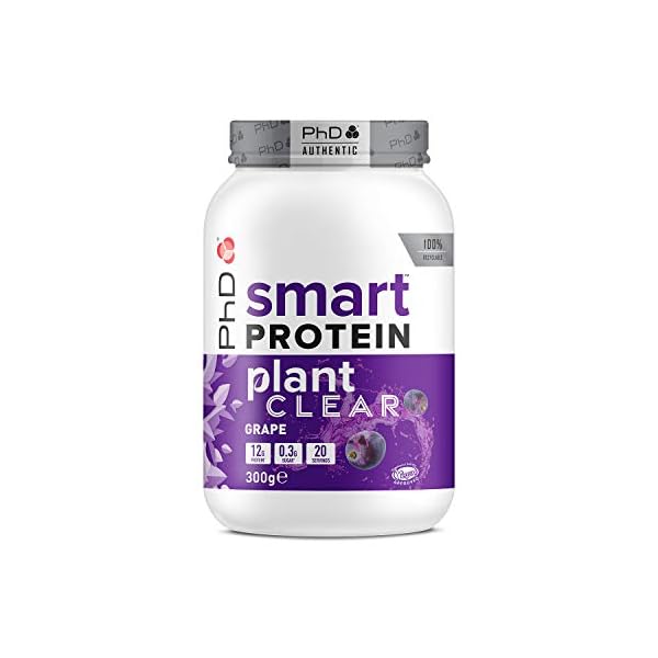 PhD-Nutrition-Smart-Plant-Clear-Grape-300-g PhD Nutrition Smart Plant Clear, Grape, 300 g