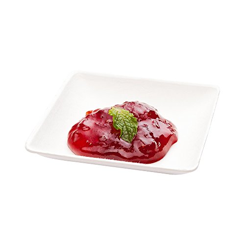 Bagasse mini modern tasting plate 100 count box