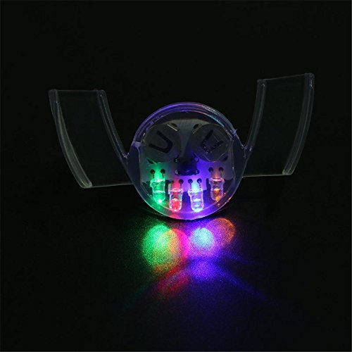 CL For Halloween Makeup Party RGB Vampire Glow Braces Flashing Teeth Stick LED RGB KTV Nightclub Flash Dental Lamp
