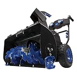 Snow Joe iON8024-CT 80-Volt iONMAX Cordless Two Stage Snow Blower | 24-Inch | 4-Speed | Headlights | Tool Only