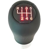Beixicheng 6 Speed LED Gear Shift Knob for BMW E46 E81 E82 E87 E88 E90 E91 E92 E93 Manual Transmission MT