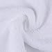 THETIS Homes Luxury Egyptian Cotton Washcloth (12-Pack, White, 12x12 Inches) - Super Soft, Fast Drying & Highly Absorbent for Bath, Kitchen, Office & Gym