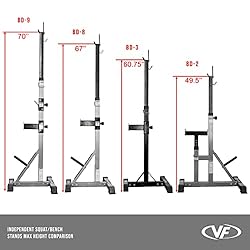 Valor Fitness BD-2 Independent Bench Press Stands