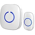 SadoTech Wireless Doorbells for Home - Adjustable Volume with 52 Chimes, 1000Ft Range, Easy Installation, Weatherproof Wirele