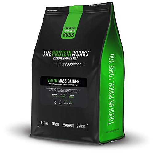 Vegan-Mass-Gainer-Kalorienreicher-Proteinreicher-Pulver-Shake-Kohlenhydratreicher-Weight-Gainer-THE-PROTEIN-WORKS-Chocolate-Silk-2kg