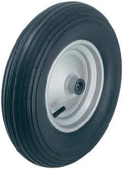 Blickle 254839 Wheel with pneumatic tyres and steel sheet-rims with ball bearing, Ø 400 mm Sp