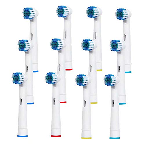 Grace Care Replacement Toothbrush heads,12 PCS Fits for Oral B Electric Toothbrush SB-17A,Sensitive Clean Professional,Oral-B 1000/2000/3000/5000/7000/8000