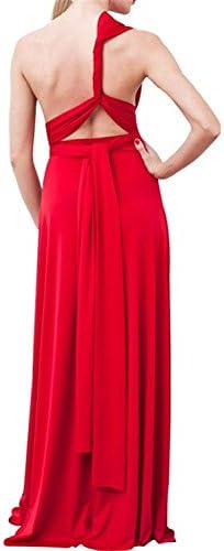 Unicorn Beast Pretty Women's Transformer/infinity/wrap Dress, Long RedOne Size