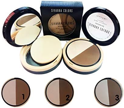 2x SIVANNA COLORS MINERAL 2 color no.1.