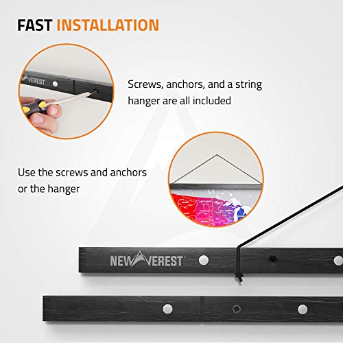 Newverest Hanger Poster Frame (24"), Fast Installation