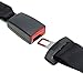 AUDEW Universal Retractable 3 Point Auto Car Safety Seat Lap Belt Set Kit
