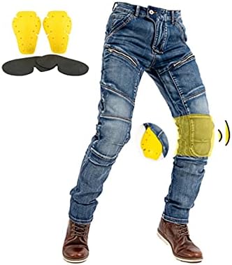 WESBR Men/Women's Motorcycle Riding Jeans Protective