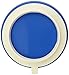 SP Ableware 745350012 Scooper Plate with Suction Cup Base, Blue