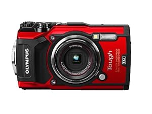 Olympus TG-5 Waterproof Camera with 3-Inch LCD, Red (V104190RU000)