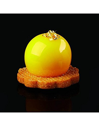 Pavoni Pavoflex Silicone Baking Mold Freezing Mould, Sphere 1.97 Inch Diameter